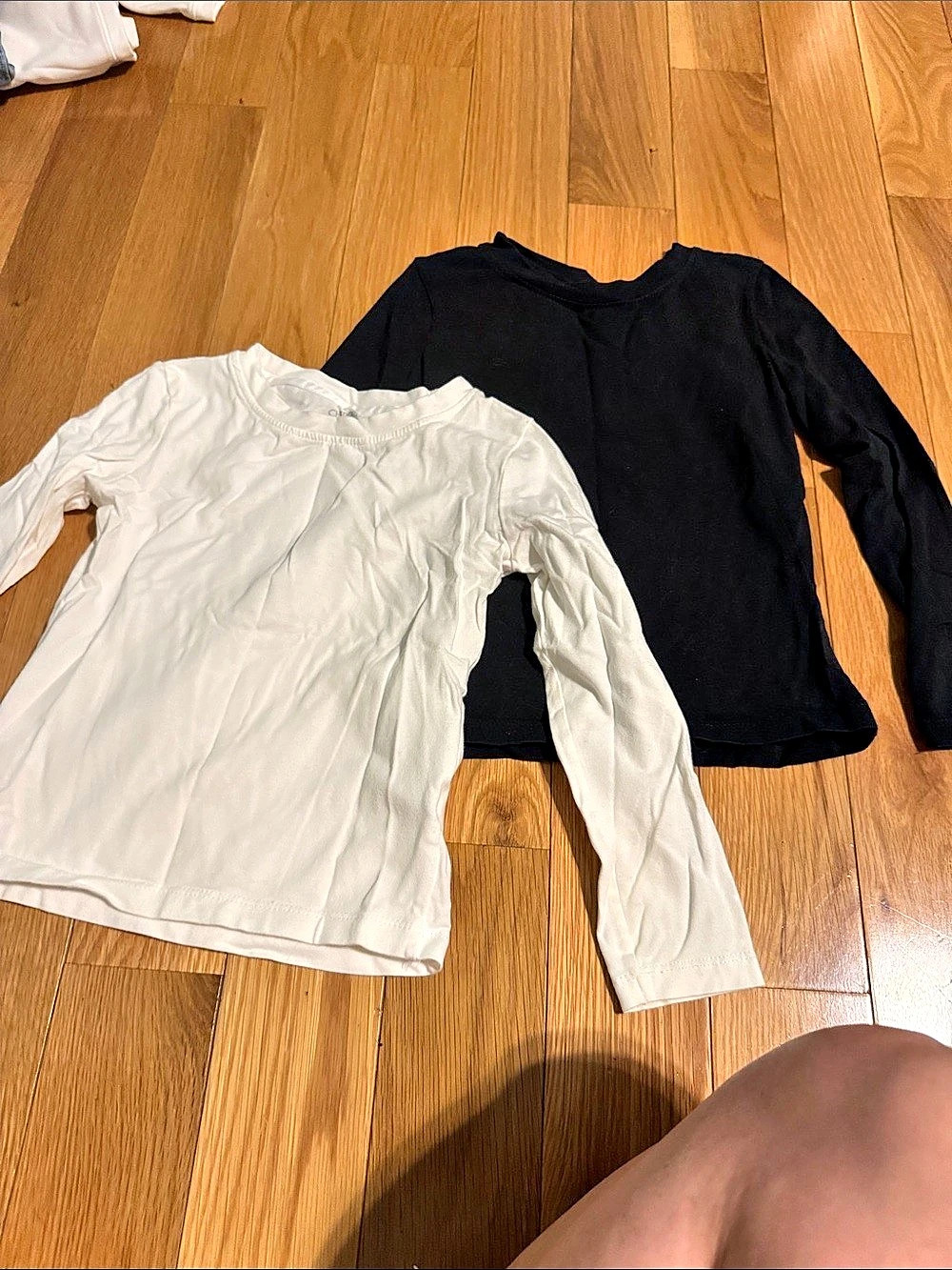 Cherokee Long Sleeve Tops White & Black Size XS